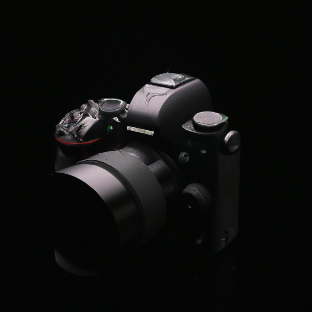 Equipo en el estudio con fondo neutro y cámaras en mano, luz lateral suave, estilo minimalista (imagen generada)